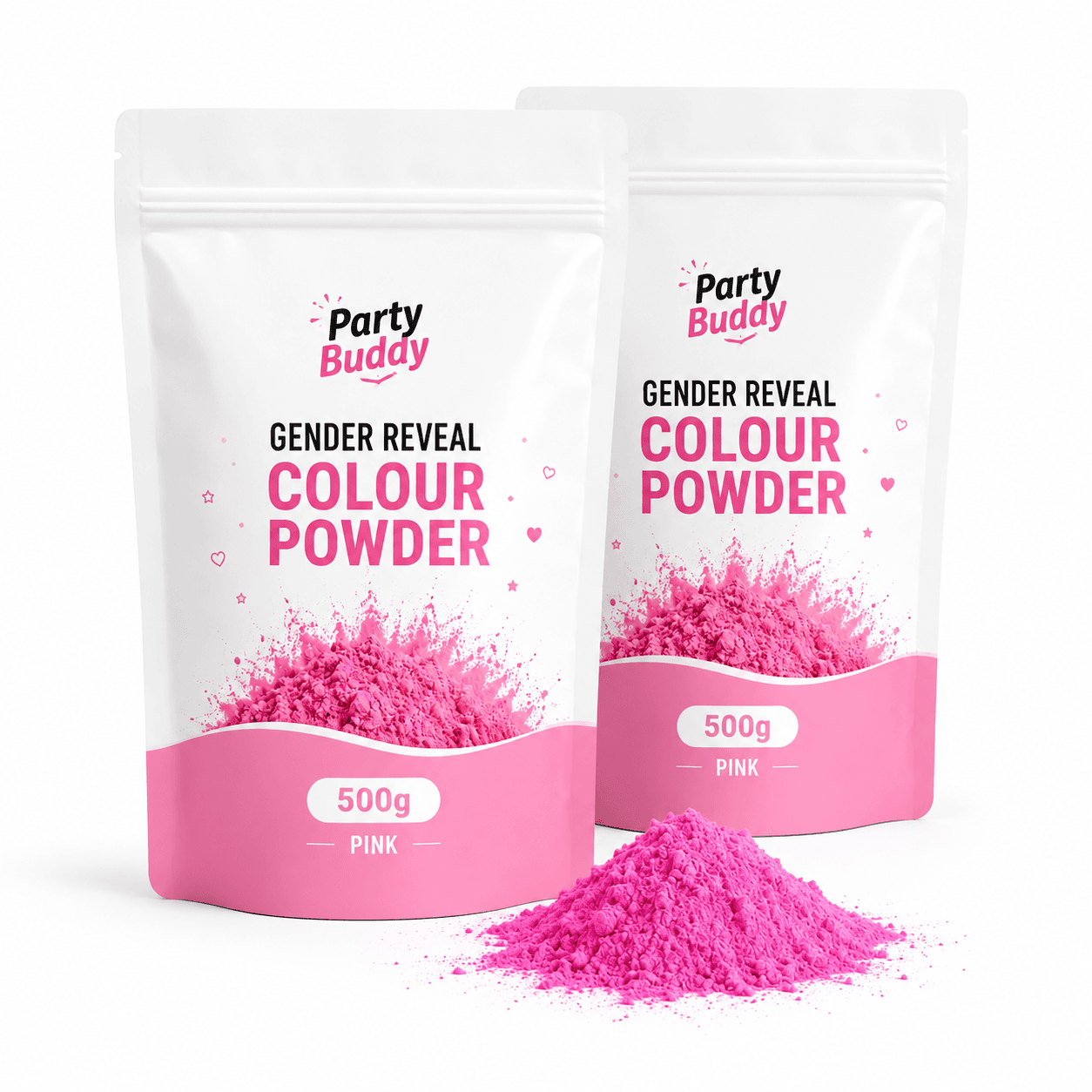 Gender Reveal Colour Powder Refill – 1kg - PINK
